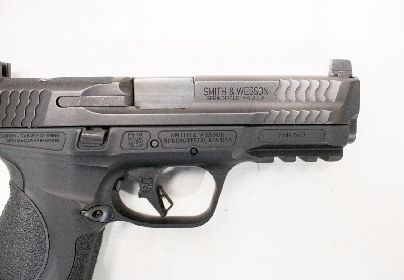 SMITH AND WESSON M&P9 M2.0 Metal Tactical 9mm Police Trade-in Pistol with Original Box and Three Magazines